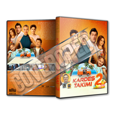 Kardeş Takımı 2 - 2025 Türkçe Dvd Cover Tasarımı
